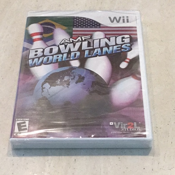 AMF Bowling World Lanes Nintendo Wii Game New Factory Sealed - Picture 9 of 10